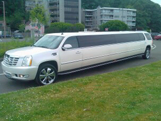 escalade stretch limo